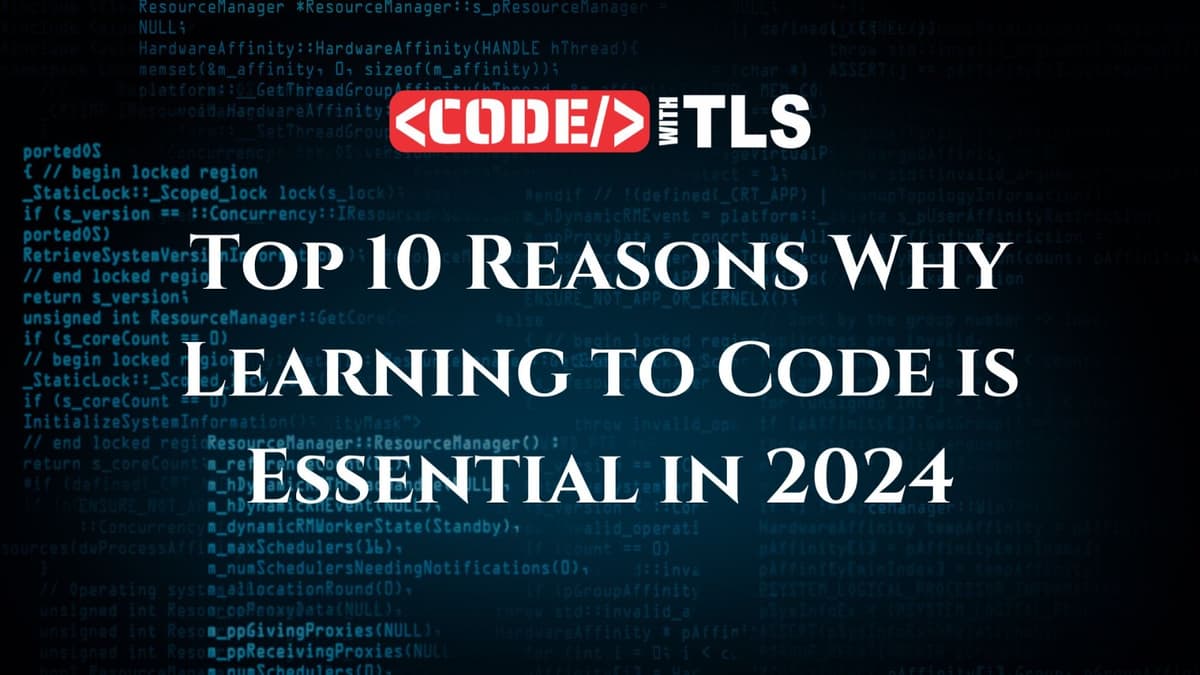 Top 10 Key Reasons to Learn Coding
