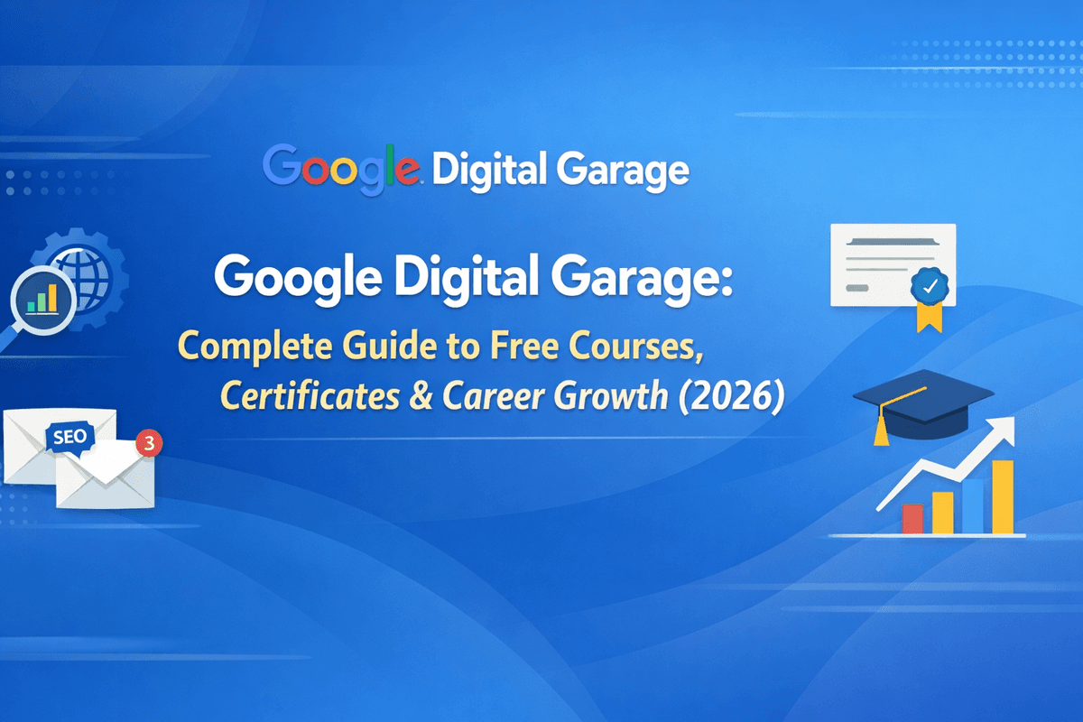 Google Digital Garage: Complete Guide to Free Courses, Certificates & Career Growth (2026)