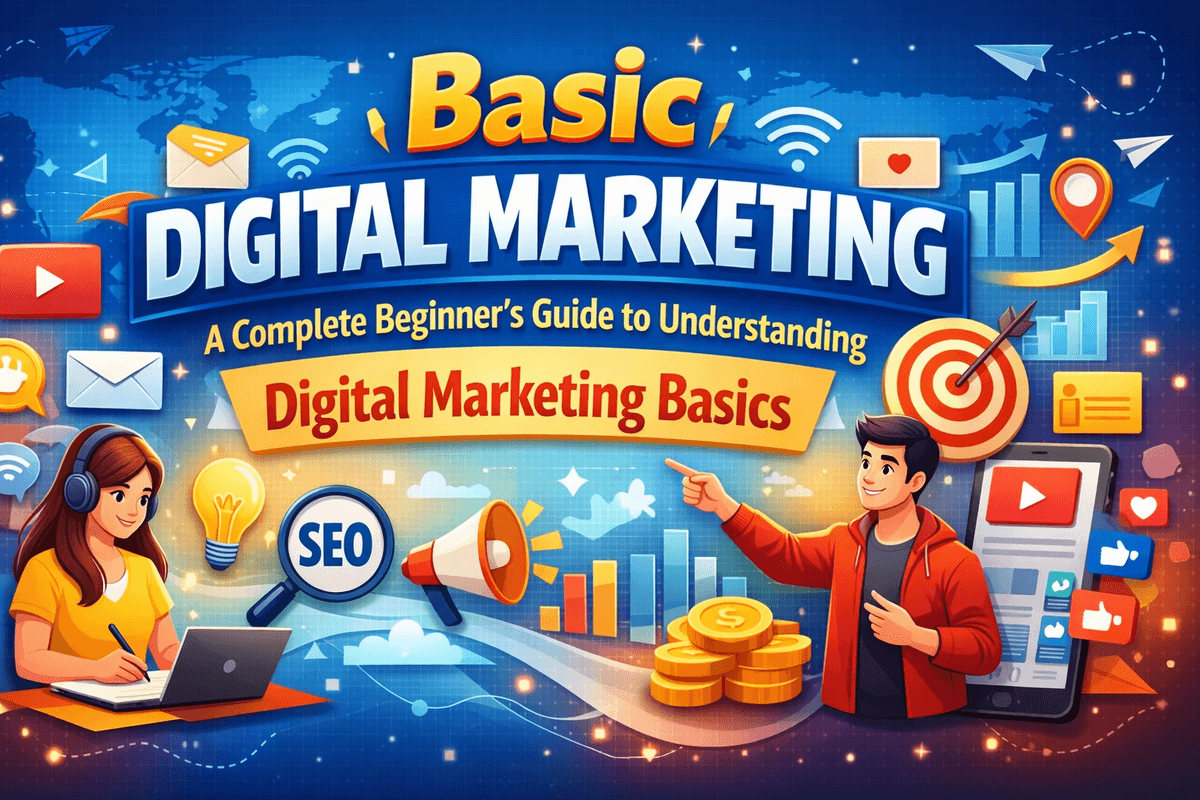 Basic Digital Marketing: A Complete Beginner’s Guide to Understanding Digital Marketing Basics