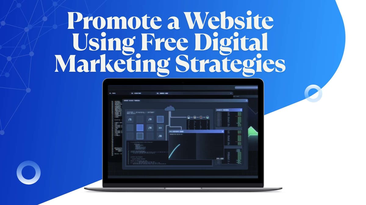 How to Promote a Website Using Free Digital Marketing Strategies (2025 Guide)