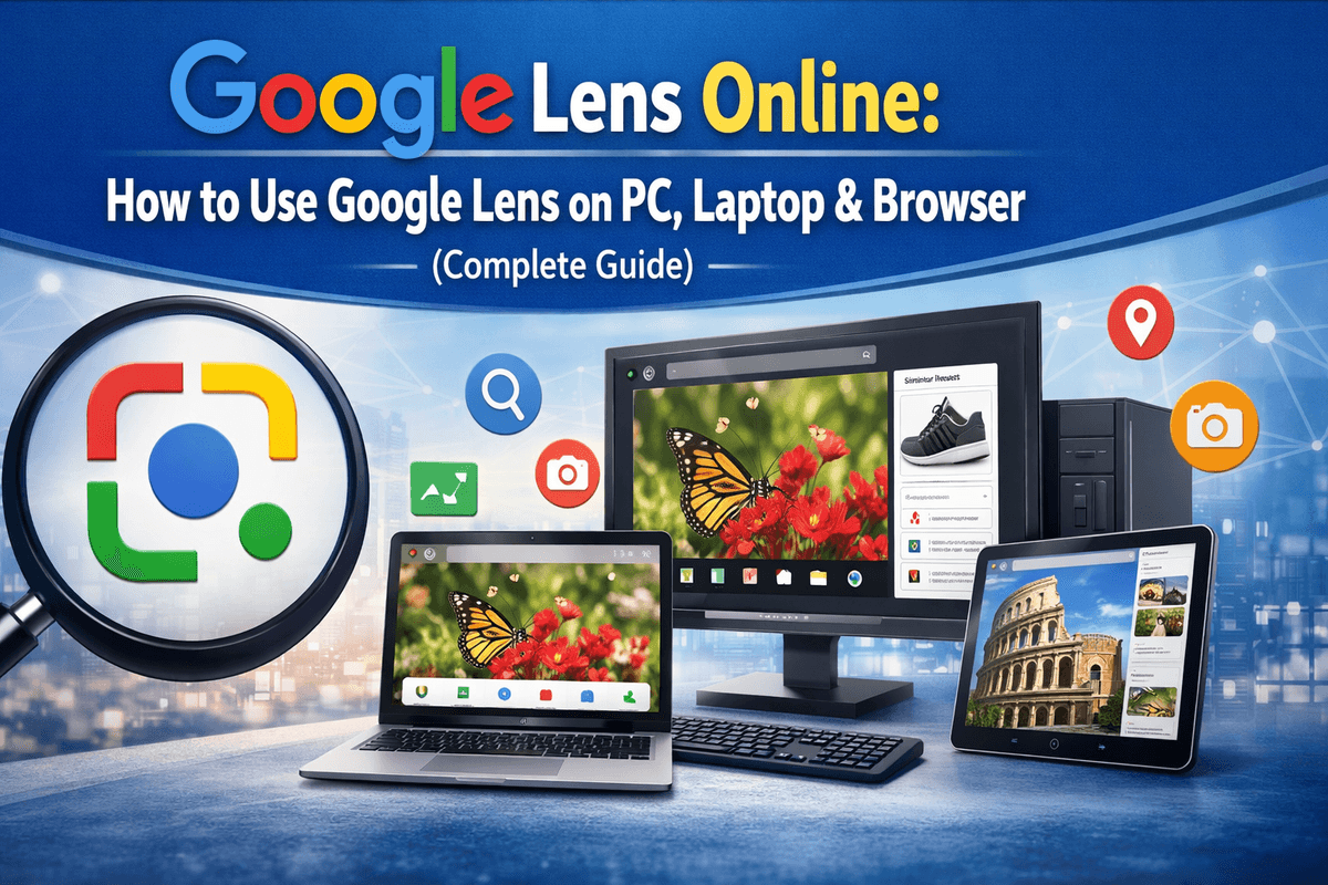 Google Lens Online: How to Use Google Lens on PC, Laptop & Browser (Complete Guide)