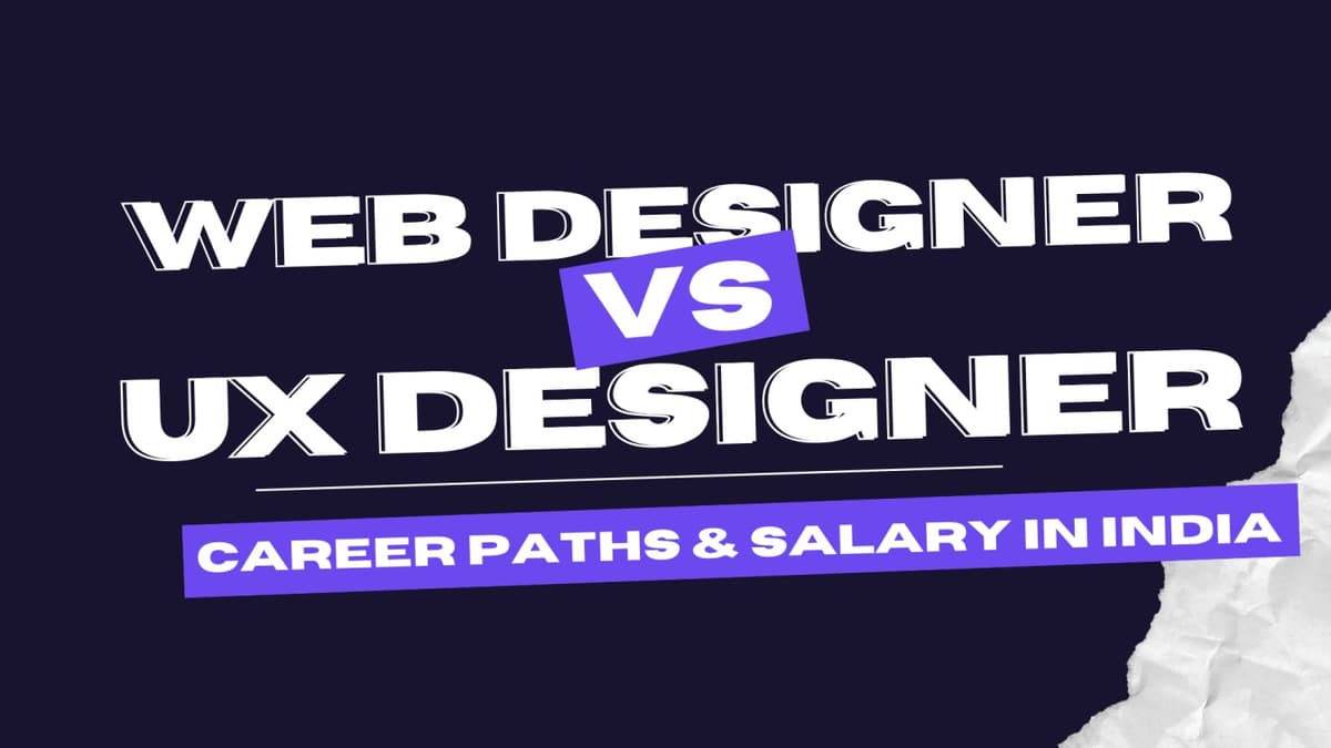 Web Designer vs UX Designer vs Photo Designer: Choose the Right Career Path for You