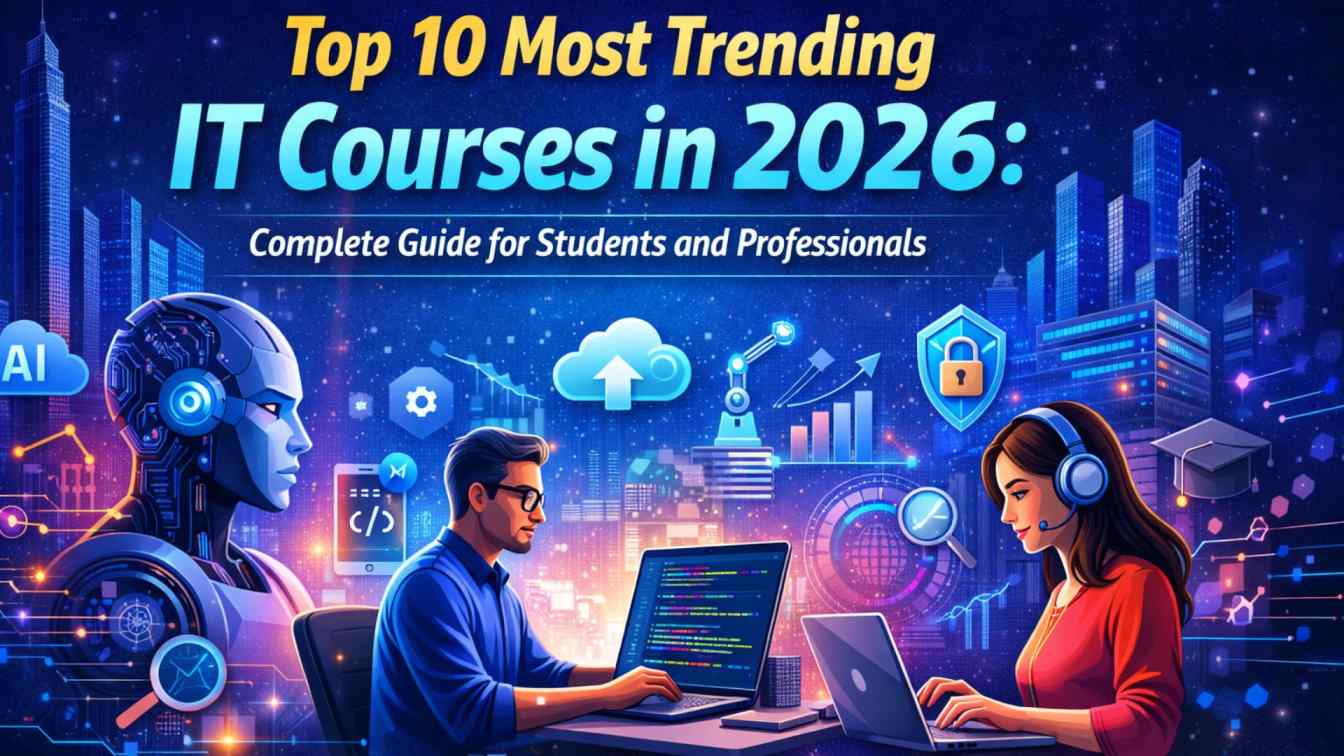 Top 10 Most Trending IT Courses in 2026: Complete Guide for Students and Professionals