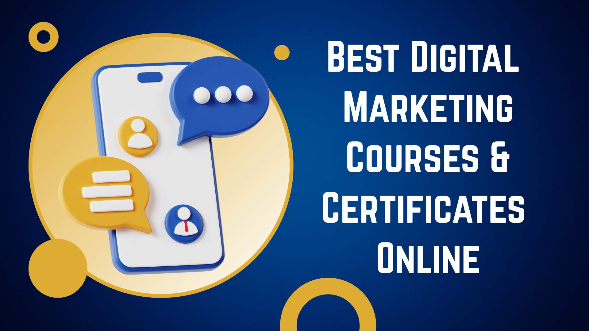  Best Digital Marketing Courses & Certificates Online [2025] – Code with TLS