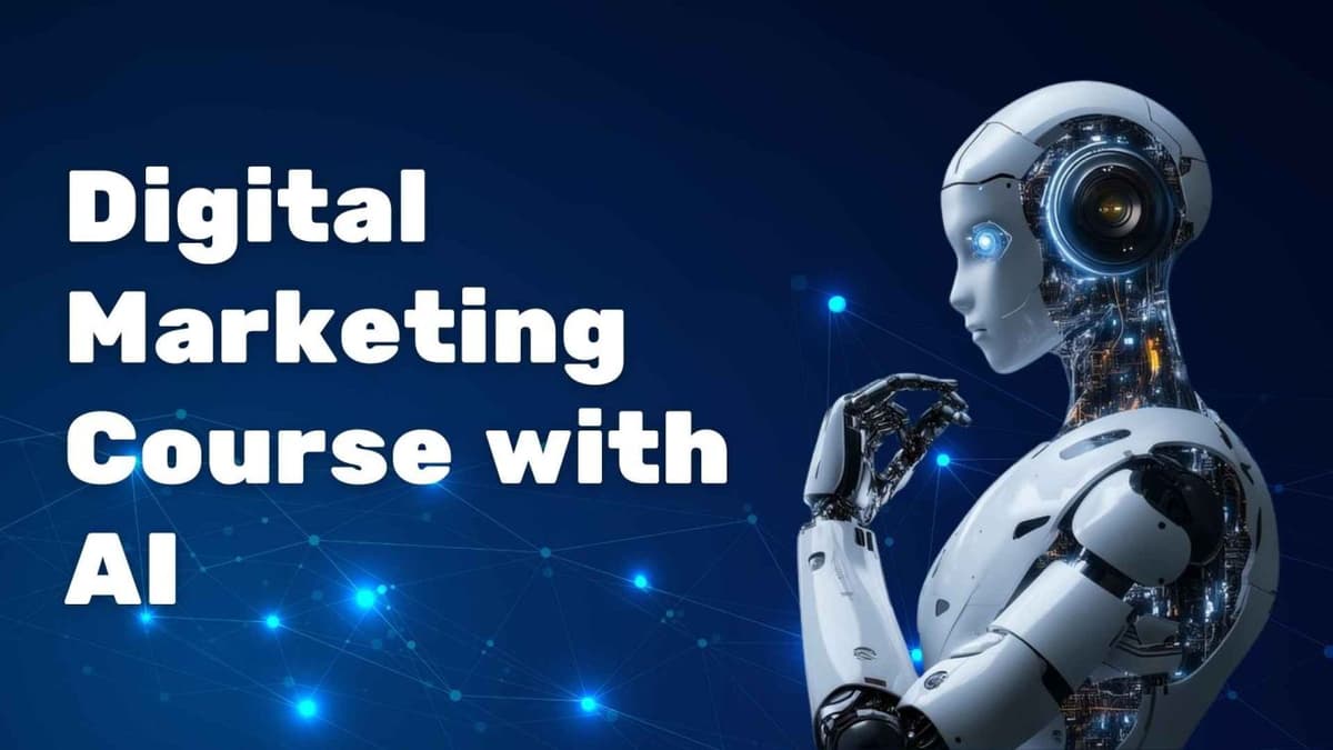 Digital Marketing Course with AI – Master AI-Driven Marketing Strategies!