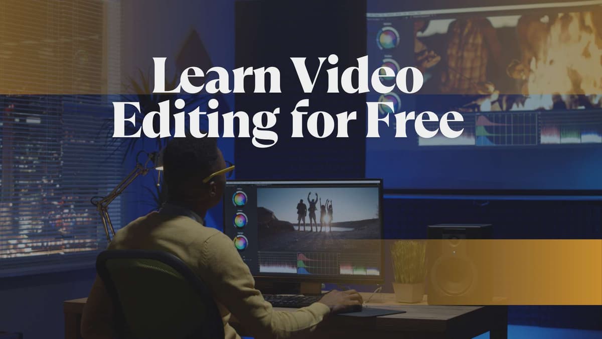 How to Learn Video Editing for Free: Step-by-Step Guide