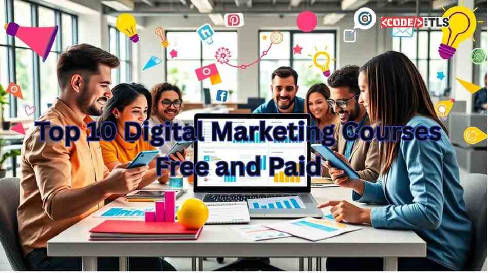Top 10 Digital Marketing Courses Free and Paid to Boost Your Career