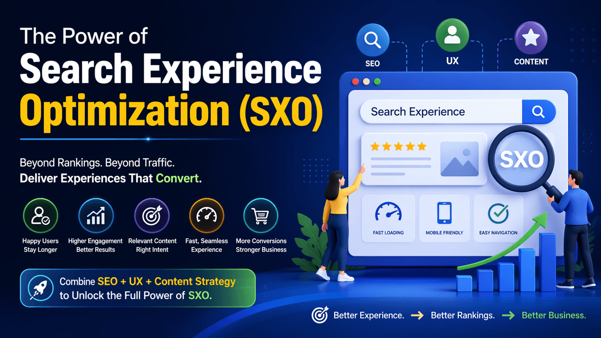 The Power of Search Experience Optimization (SXO)