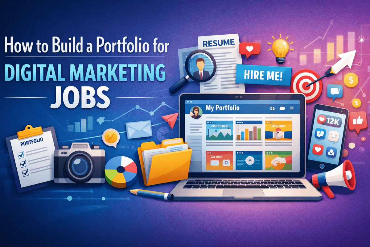 How to Build a Portfolio for Digital Marketing Jobs (With No Experience)