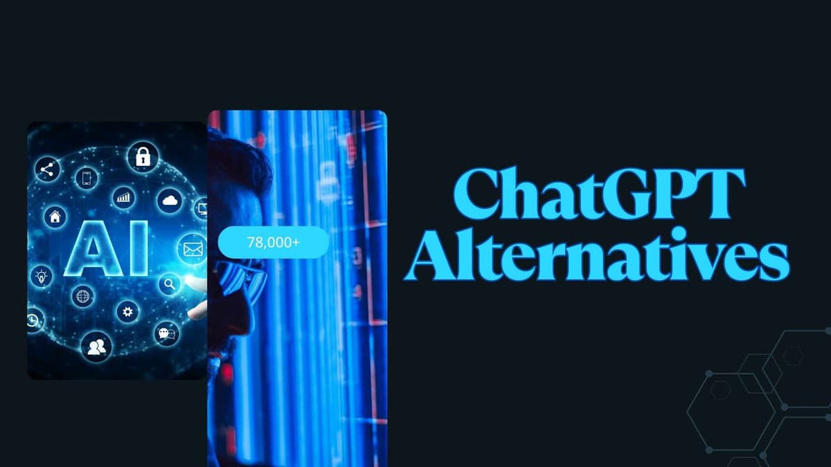 15 ChatGPT Alternatives You Should Try in 2025 – Free & Paid AI Tools Compared