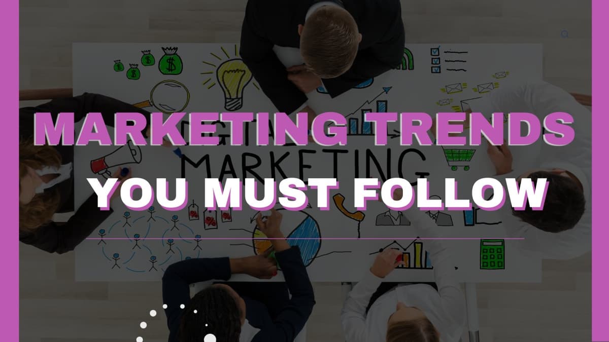 Top 15 Marketing Trends You Must Follow in 2025