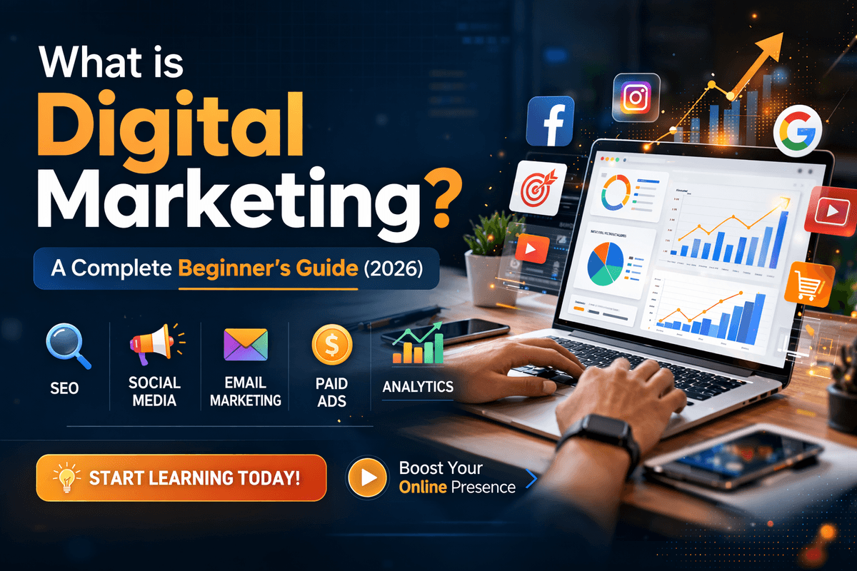 What is Digital Marketing? A Complete Beginner's Guide (2026)