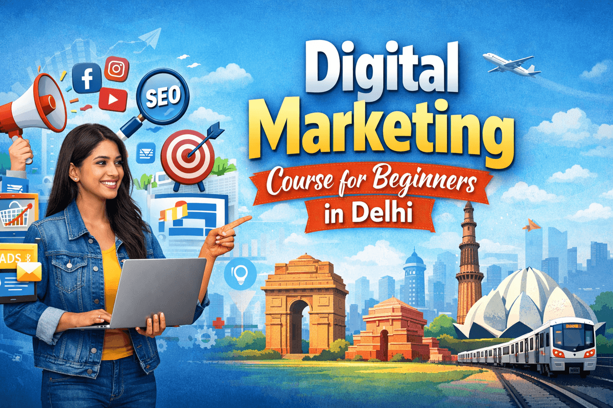 Digital Marketing Course for Beginners in Delhi: Step-by-Step Guide to Getting Started