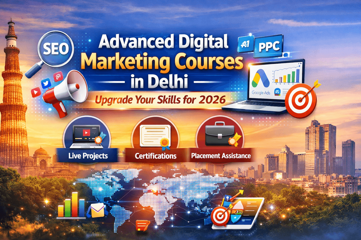 Advanced Digital Marketing Courses in Delhi – Upgrade Your Skills for 2026